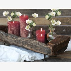 Chic Antique - Macon Bloklys Rustik 150t H: 25 : 10 cm. Bordeaux Rd