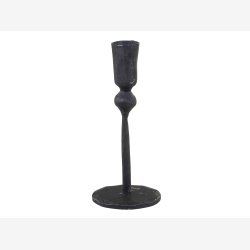 Chic Antique lysestage i jern H: 18cm. 