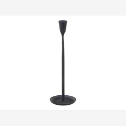 Chic Antique lysestage i jern H: 31cm. 