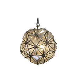 Chic Antique - Lysekrone H51/43 cm antique messing