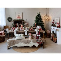 Chic Antique - Lysekrone H51/43 cm antique messing