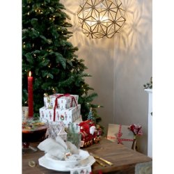 Chic Antique - Lysekrone H51/43 cm antique messing