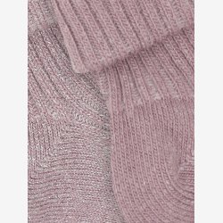 Minymo - Baby Rib Socks m. glimmer - (2-pak)