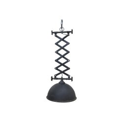 Chic Antique - Factory Loftlampe H55-72,5 32cm. antik sort