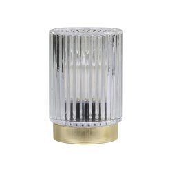 Chic Antique - LED lampe, klar H 13  8,5 cm 