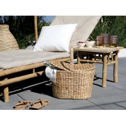 Chic Antique - LED lampe, brun H 13  8,5 cm 