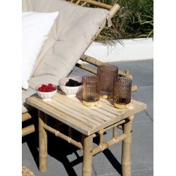 Chic Antique - LED lampe, brun H 13  8,5 cm 