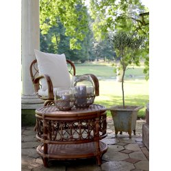 Chic Antique - Hurricane/vase m/flet H 20  19,5 cm 