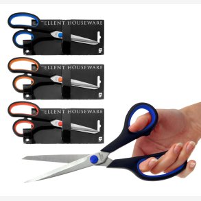 Saks 22cm. Assorteret farver.