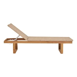 House Nordic - Derby Solseng, teak/polyrattan, natur