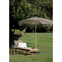 House Nordic - Derby Solseng, teak/polyrattan, natur