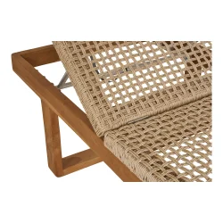 House Nordic - Derby Solseng, teak/polyrattan, natur