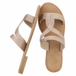 OLGA - Slip-on Sandal Champagne