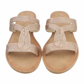 OLGA - Slip-on Sandal Champagne