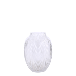 Chic Antique - Vase m. bladmnster H18/14cm