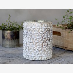 Chic Antique Hurricane stage m/mnster H:16,5 :12 cm