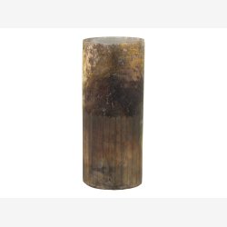 Chic Antique - Vase glas H: 30 : 12,5 cm. antik Brun