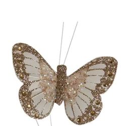 Speedtsberg - Glimmer sommerfugl m/klips, 13x11cm - Flere varianter