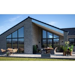 House Nordic - Oviedo Teak rundt Spisebord, 100x75 cm