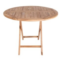 House Nordic - Oviedo Teak rundt spisebord, 100x75 cm