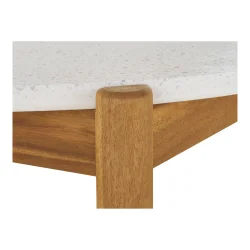 House Nordic - Terracina Spisebord, akacie/terrazzo, natur, 120x76 cm