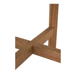 House Nordic - Terracina Sidebord, akacie/terrazzo, natur, 37x46 cm