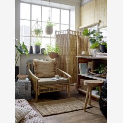 Bloomingville - Paula Kop, Grn, Hvid Stentj, D9xH8 cm