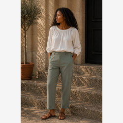 Marta Du Chateau -  MdcBloom Bukser Milit�r