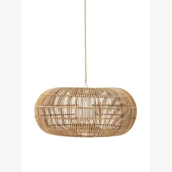 Loftlampe Zuri Natur Flet �: 51 cm. 