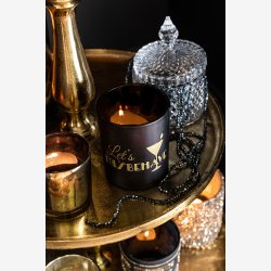 J-Line - Etagere/dekorations fad Aluminium "Guld" H: 165 : 65 cm. 