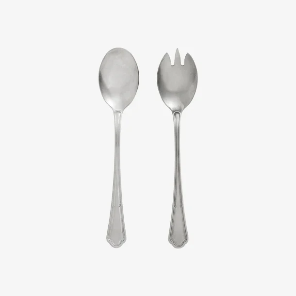 NORDAL - Salatbestik m/vintage look Rustfrit st�l