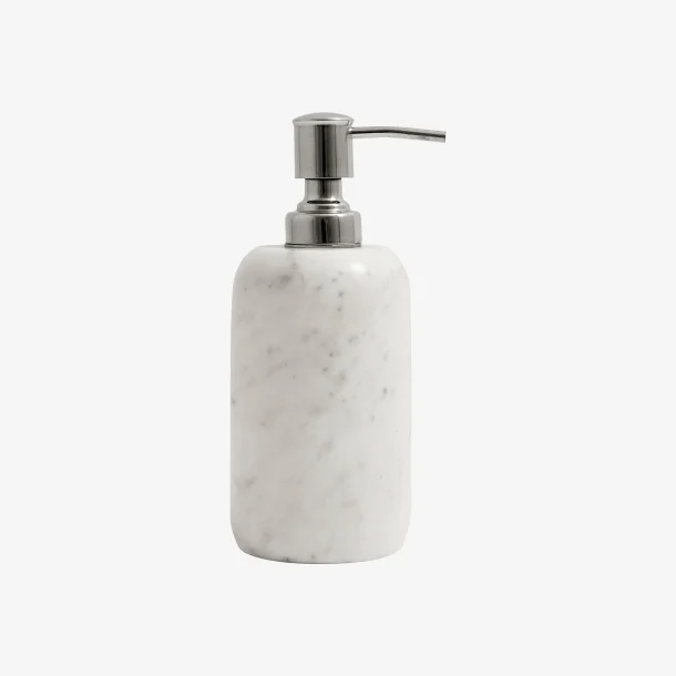NORDAL - S�bedispenser Hvid Marmor H: 13 �: 8 cm. 