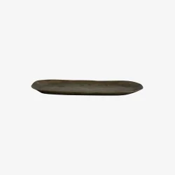 Nordal - DANNA Bakke/Lysfad i Aluminium Antik Messing - 38,5 cm.