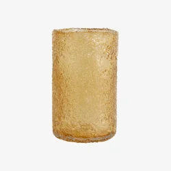 NORDAL - Vase Glas Ravfarvet H: 25 �: 15 cm.  