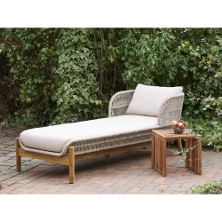 House Nordic - Terracina Solseng, akacie, beige, inkl. hynder