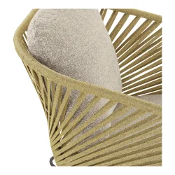 House Nordic - Novella Loungest, stl, beige, sand, inkl. hynder