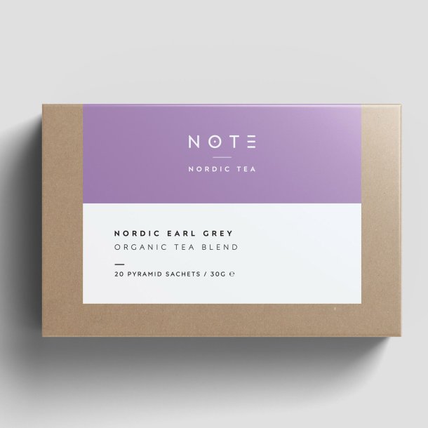 Teministeriet - NOTE Nordic Earl Grey Organic 20 stk. pyramide poser. 