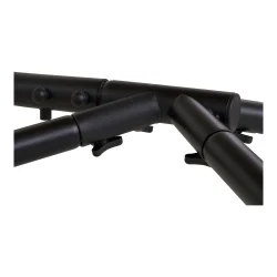 House Nordic - Patras Hngestol, stl stativ, foldbar sde, incl.hynder, natur/sort, 195x117x107 cm