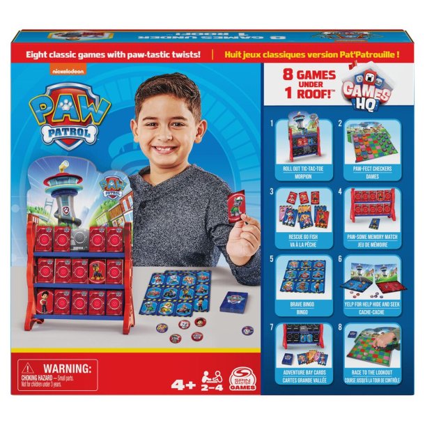 Paw Patrol - 8-i-1 spil