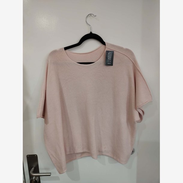 Strik 3/4 �rmet Ensfarvet Rosa Onesize 55%viscose, 25%polyamide, 20%polyester