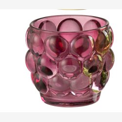 J-Line - Fyrfadsstage Glas 6 varianter 8x8x7cm.