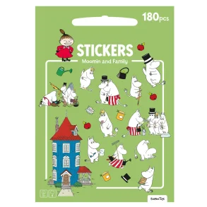 MOOMIN - Stickers Moomin & Family (180 Stickers)