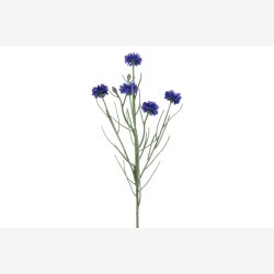 Kornblomst Buket Bl� H:66cm.