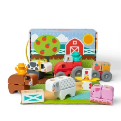 MELISSA &amp; DOUG - Byggeklodser - Bygges�t - Blockables: Bondeg�rd