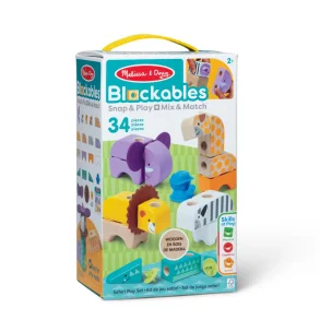 MELISSA & DOUG - Byggeklodser - Bygges�t - Blockables: Safari