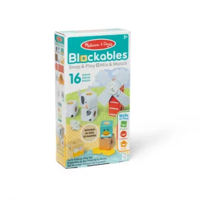 MELISSA & DOUG - Byggeklodser - Bygges�t - Blockables: Bondeg�rdens Venner