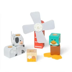 MELISSA &amp; DOUG - Byggeklodser - Bygges�t - Blockables: Bondeg�rdens Venner