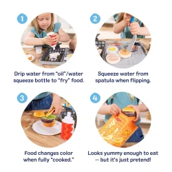 MELISSA &amp; DOUG - Leges�t - Water Wow! Flip &amp; Fry: Grill-s�t