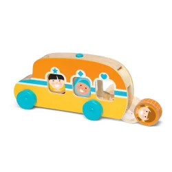 MELISSA &amp; DOUG - Bus - GO TOTs - Rul og K�r