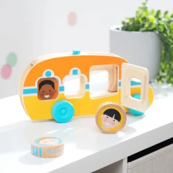 MELISSA &amp; DOUG - Bus - GO TOTs - Rul og K�r